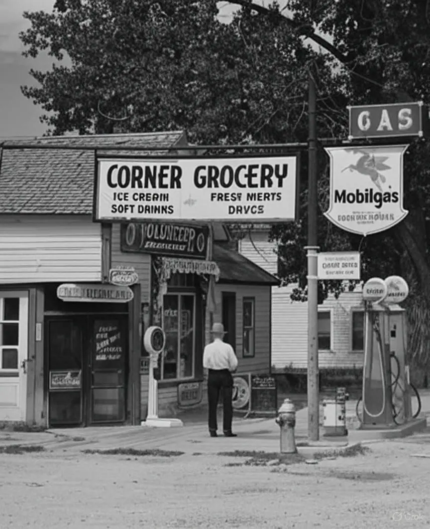 A grocery store