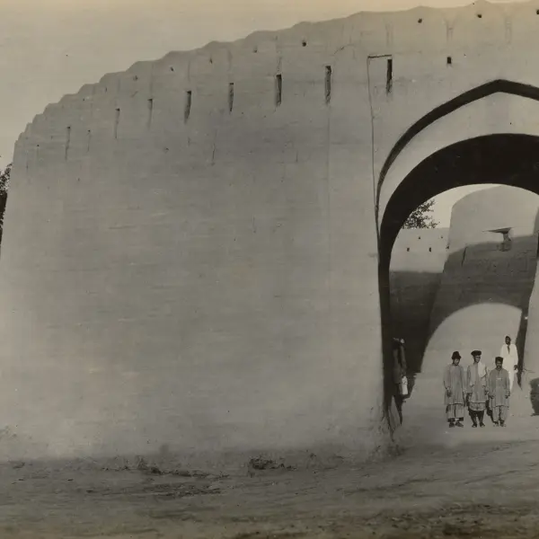 A fortified gate