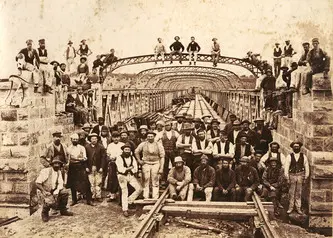  group of labourers taken by Captain Samuel Sweet