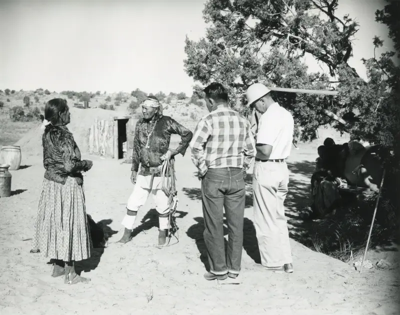 Interview near Coppermine 