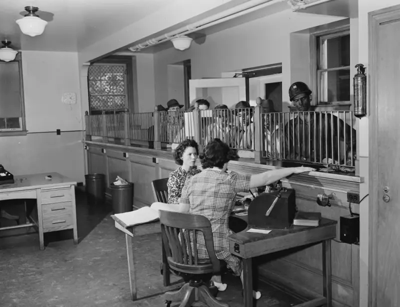 Miners taking an advance on their wages 