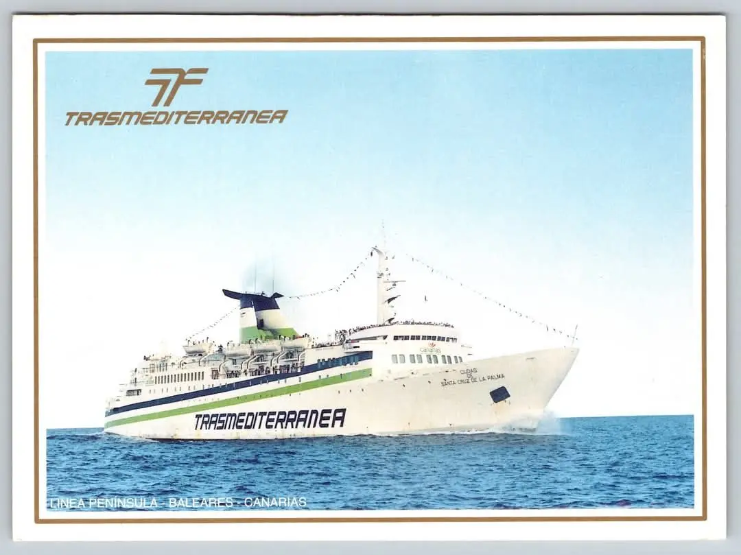 Buque Ciudad de Santa Cruz de La Palma.