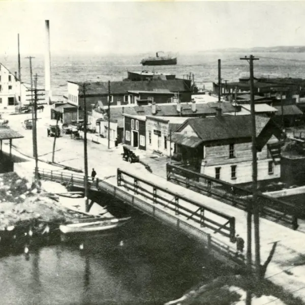 Traverse City bridge
