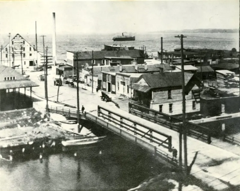 Traverse City bridge