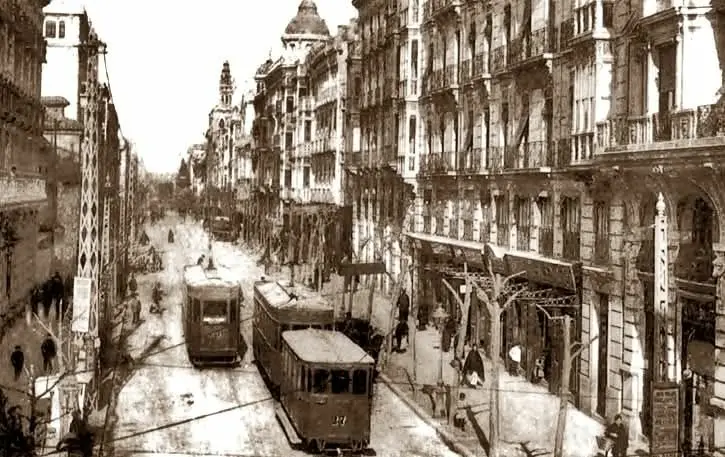 Gran Vía de Colón.
