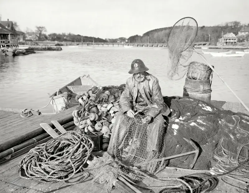 A Cape Ann fisherman