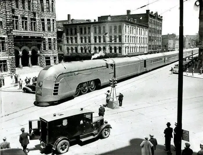 New York Central Railroad Streamliner 'Mercury'