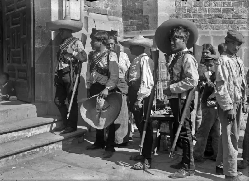 Zapatistas en la Basílica de Guadalupe