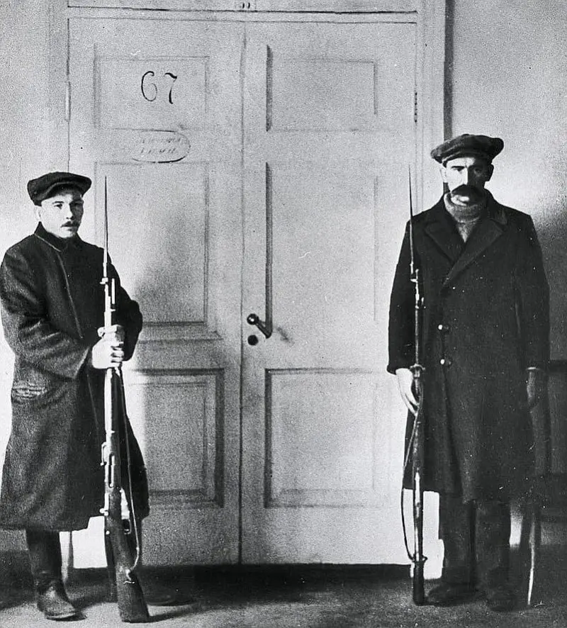 Security at the office of V. AND. Lenin