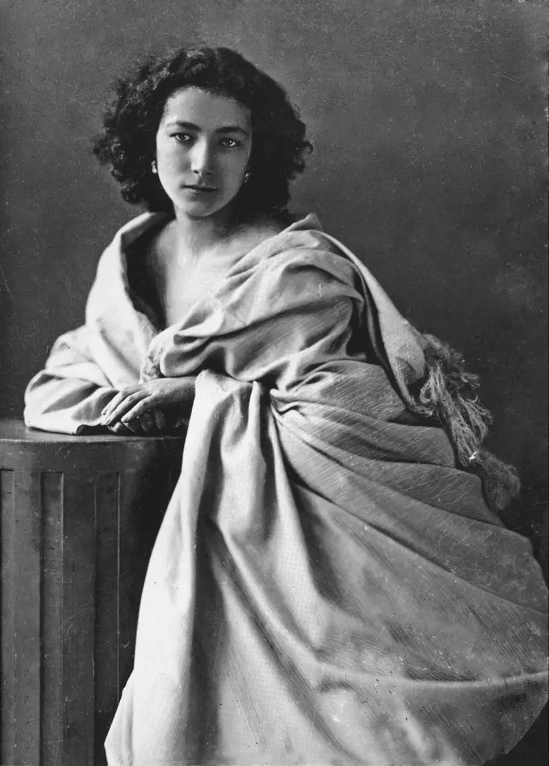 Sarah Bernhardt by Félix Nadar