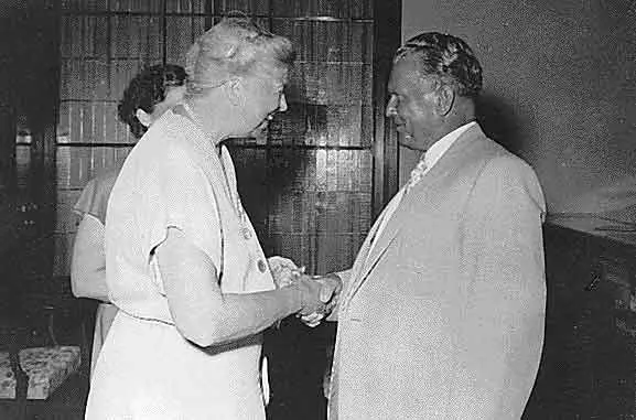 Eleanor Roosevelt and Josip Broz Tito