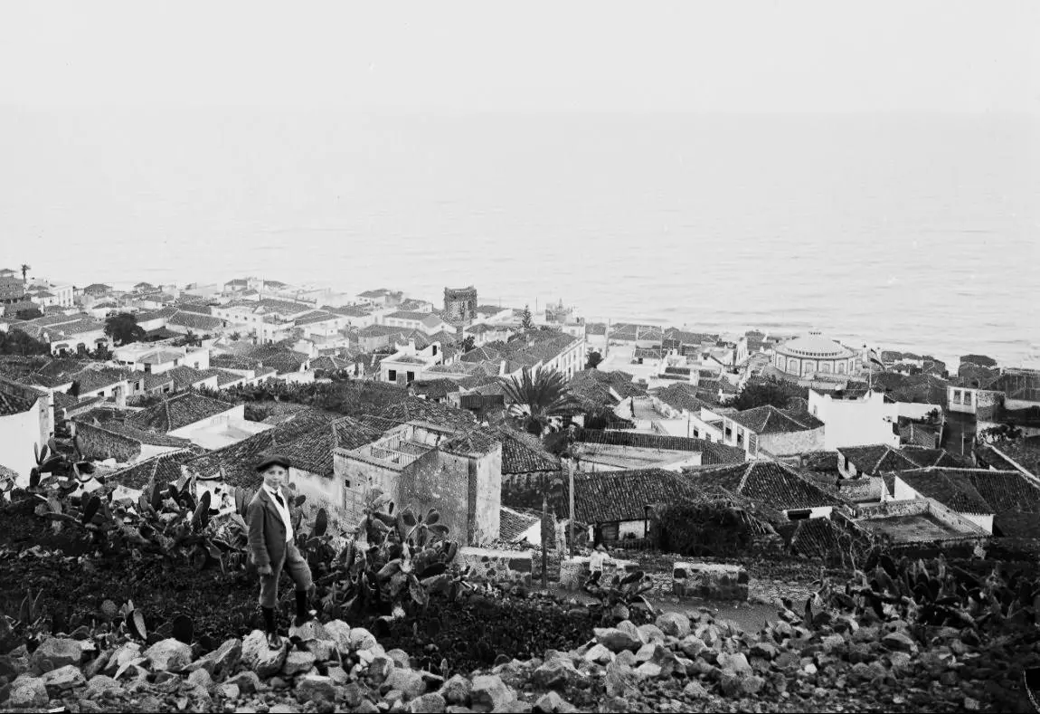 Vista parcial de Santa Cruz de La Palma