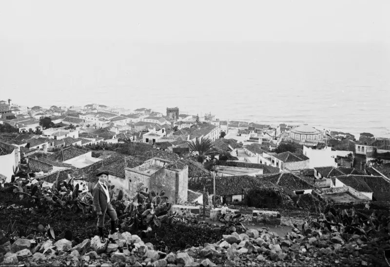 Vista parcial de Santa Cruz de La Palma