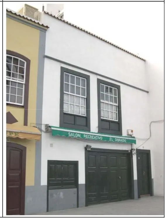Salón recreativo El Dorado.