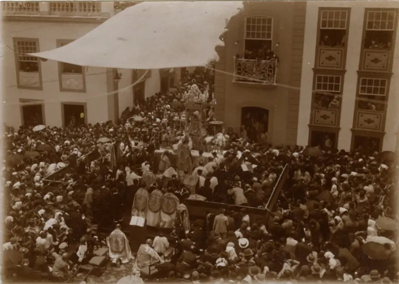 Coronación Virgen de Las Nieves.