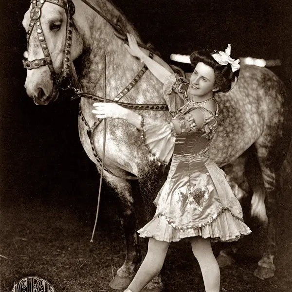 A Circus Girl.