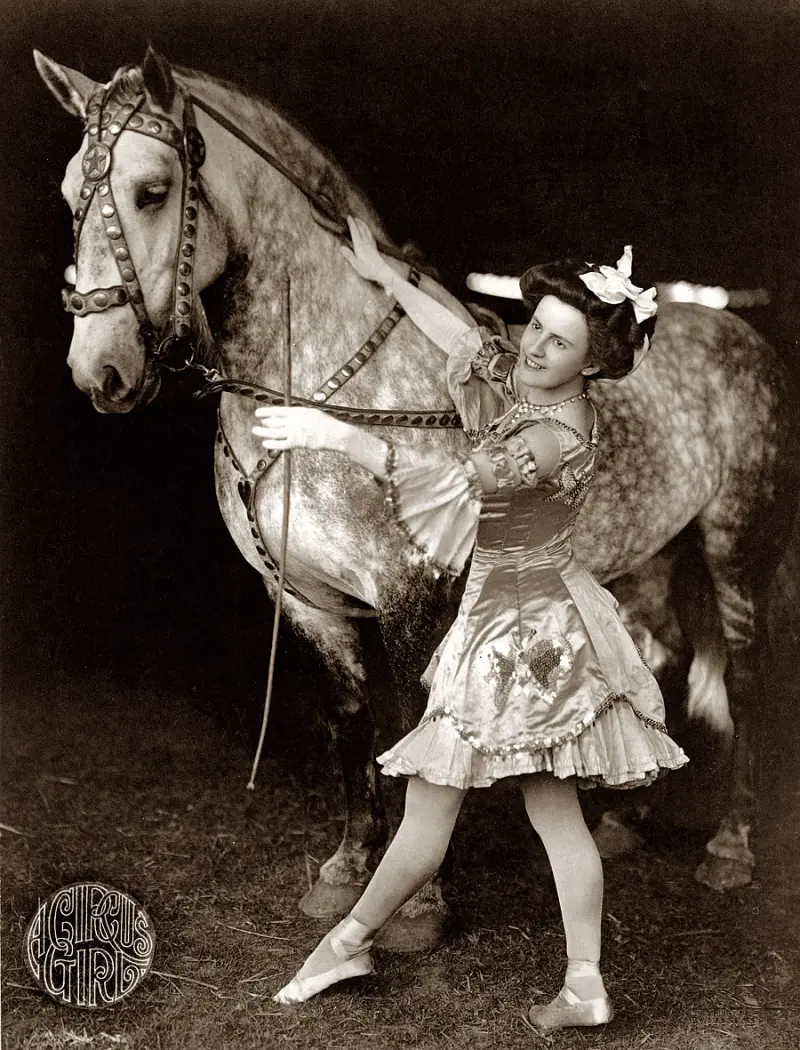 A Circus Girl.