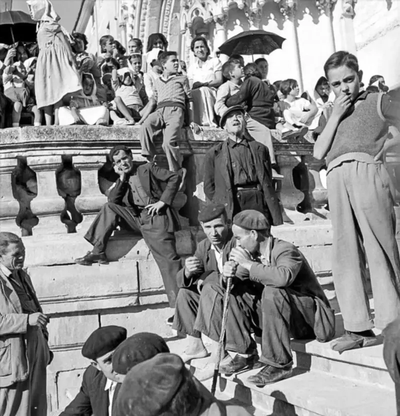Escaleras de la portada principal de la Catedral.