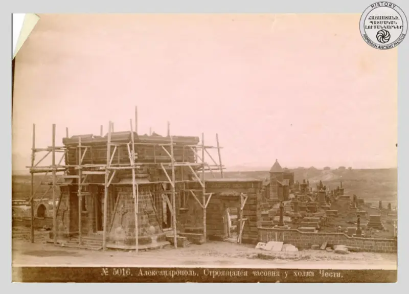 The Clock Tower on Honor Hill in Alexandrapol