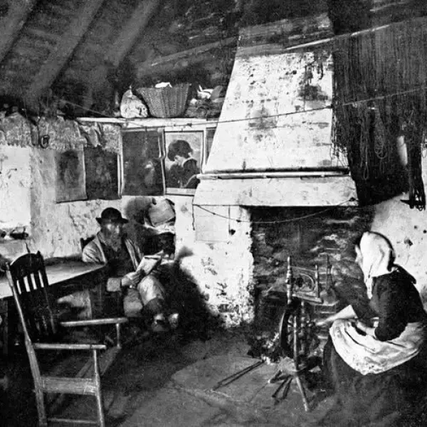 Interior of a Crofter's Cottage