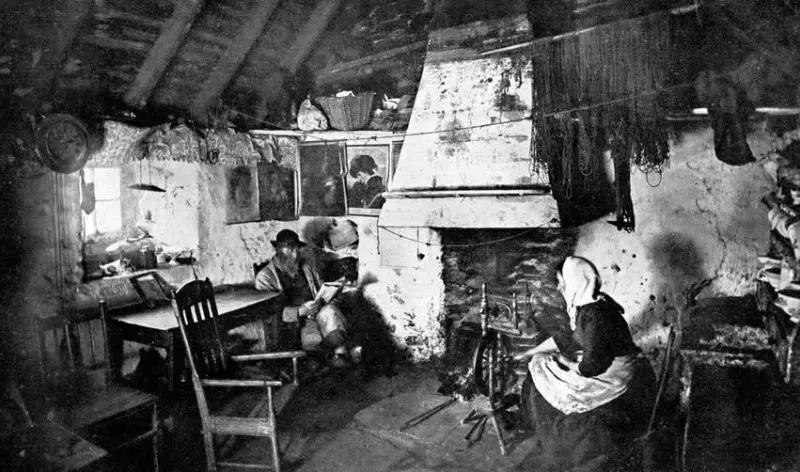 Interior of a Crofter's Cottage
