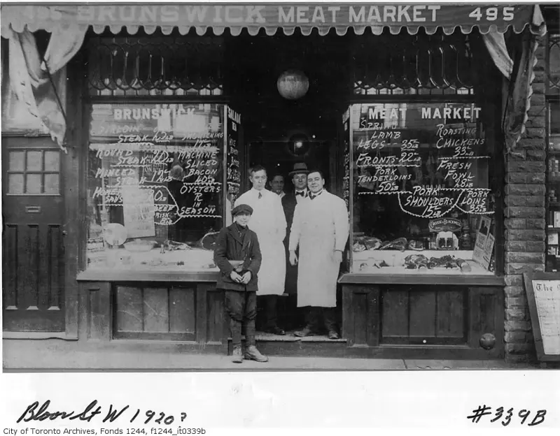 Brunswick Meat Market, 495 Bloor Street West