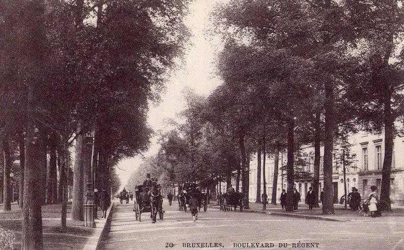 Vue sur le Bd. du Régent