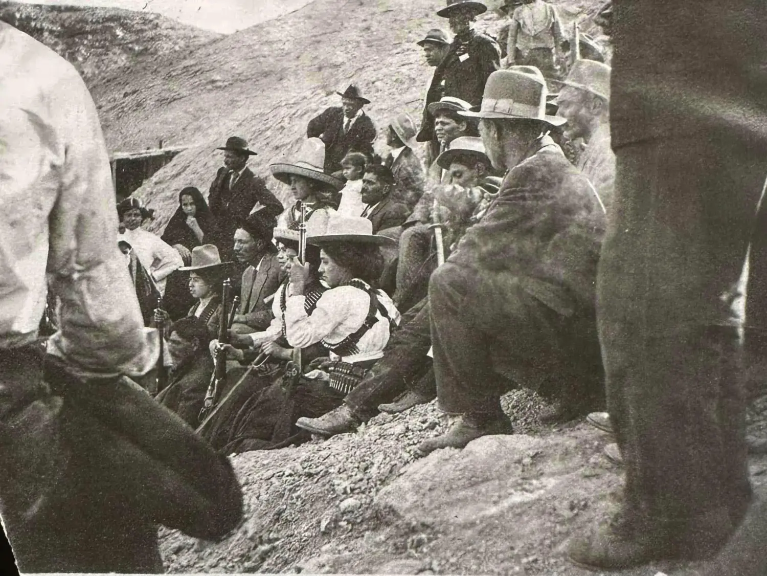 Pascual Orozco, Juan Dozal y algunas soldaderas 