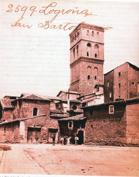 primera fotografía conocida de Logroño
