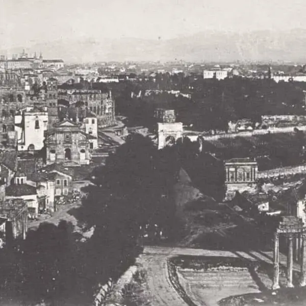 Fotografia más antigua de Roma