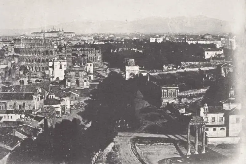 Fotografia más antigua de Roma