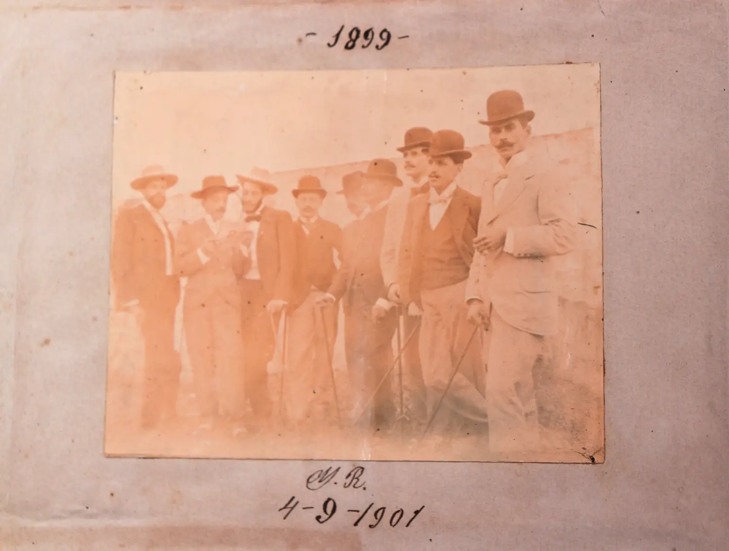 Grupo de personas en Santa Rosalía