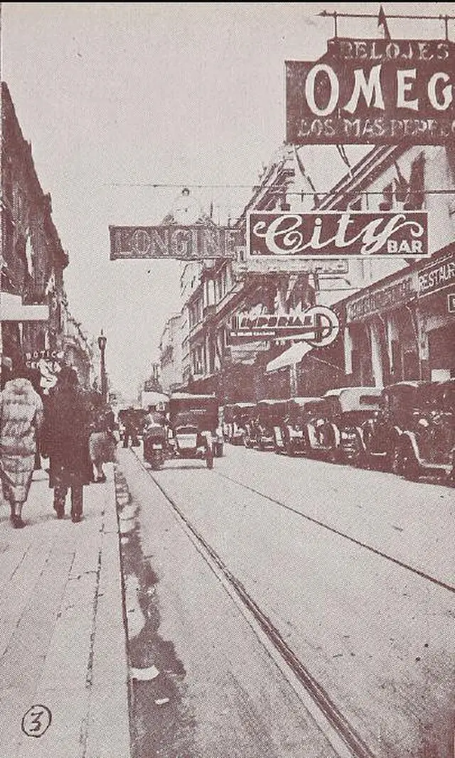 Vista de la calle Estado