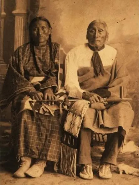 Elk River and his wife