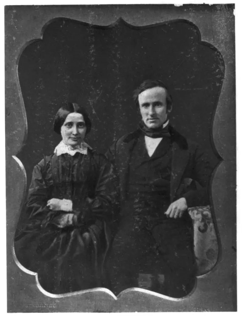 Future President Rutherford B. Hayes and his wedding day