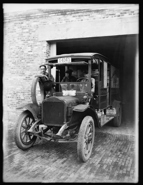 Walker Hill Dairy truck
