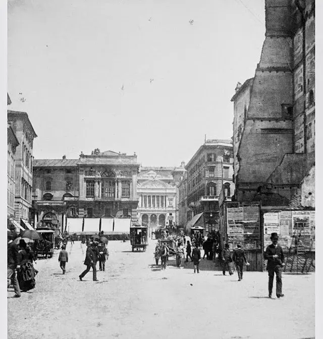 View of piazza Venezia