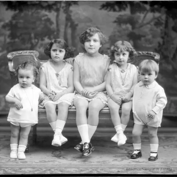 Niños de la familia de Salvador Sabater