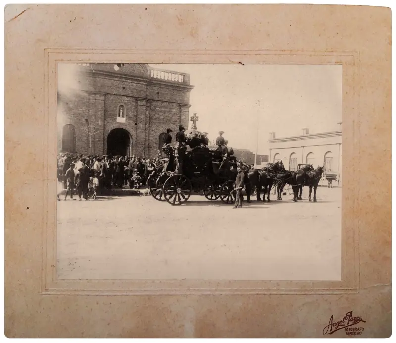 Cortejo fúnebre de Segundo Giaccone