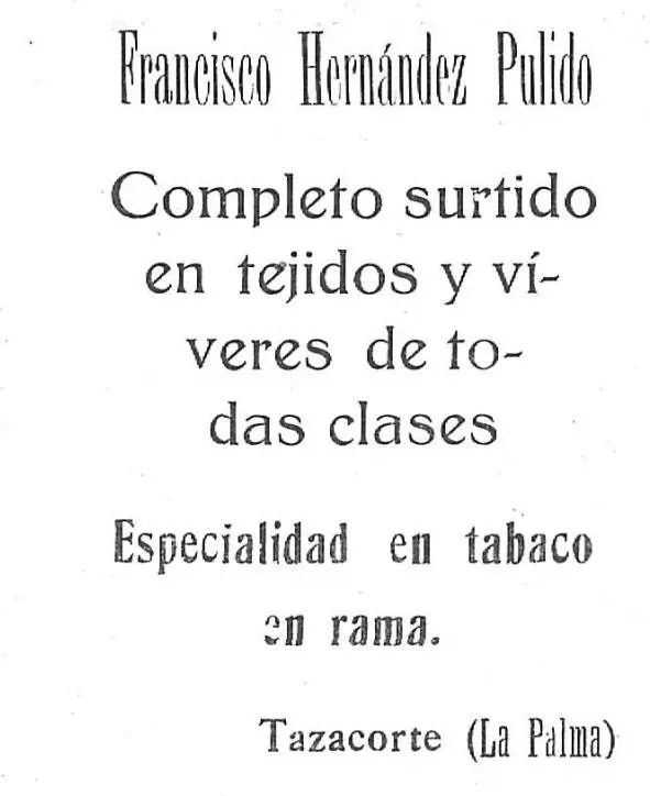 Francisco Hernández Pulido.