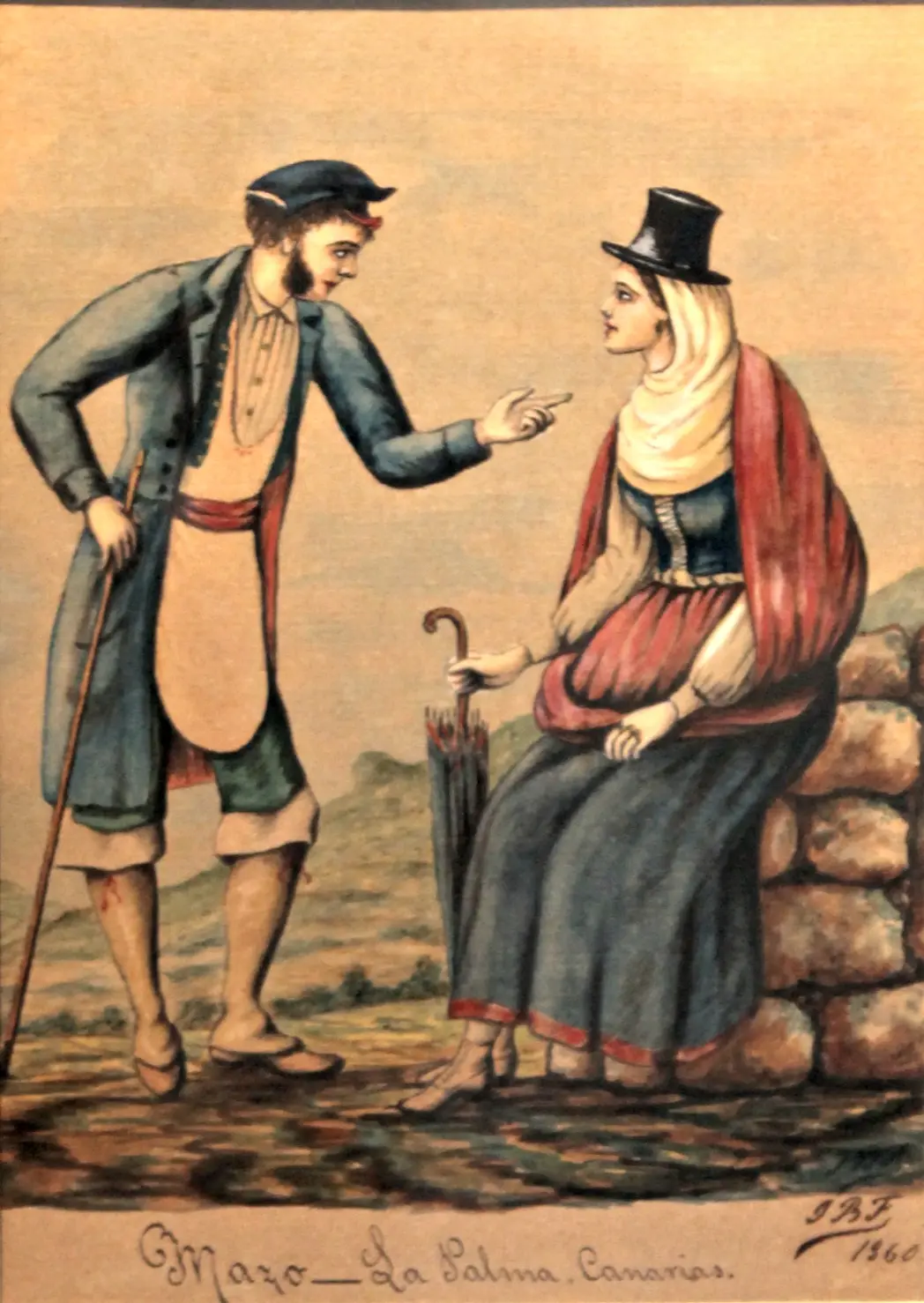 Vestimenta tradicional de Mazo