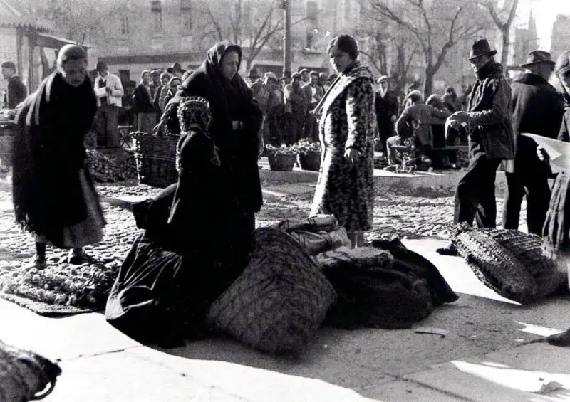 Mercado en la Plaza Mayor