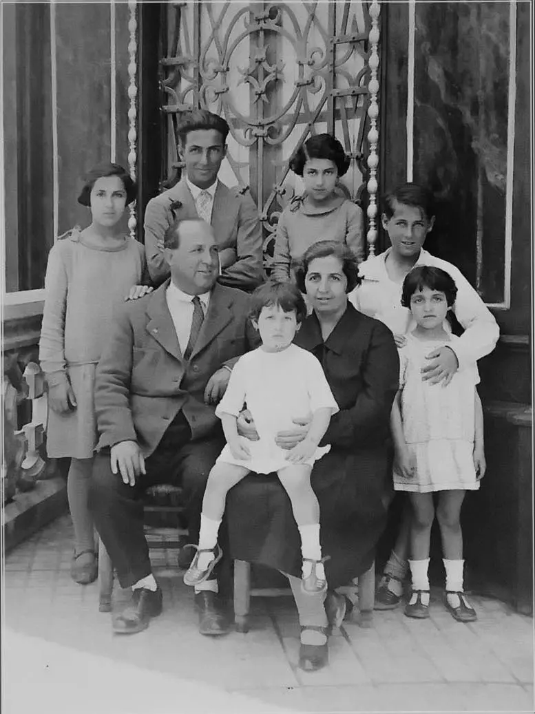 Retrato de la familia Somolinos d’Ardois.