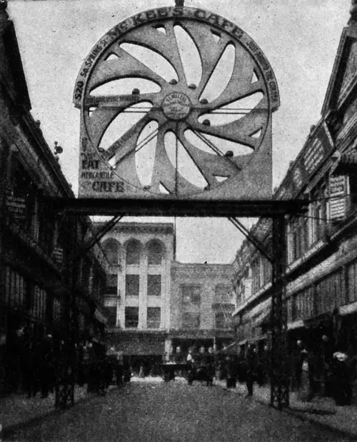 Perpetual Motion Advertising Structure