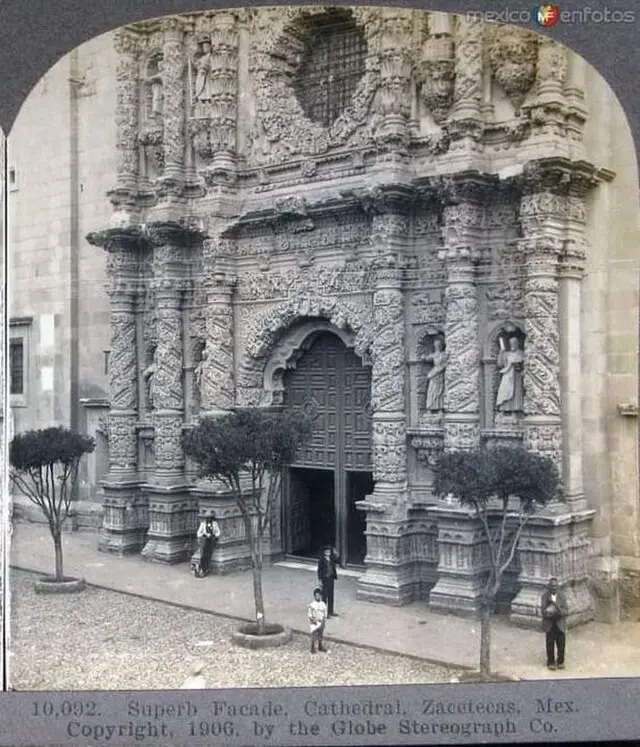 Portada de la Catedral de Zacatecas. 