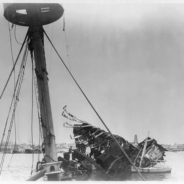 Superstructure of the Maine 