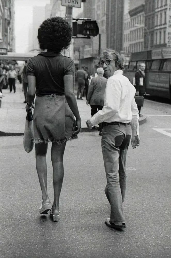 Tamara Dobson and Woody Allen