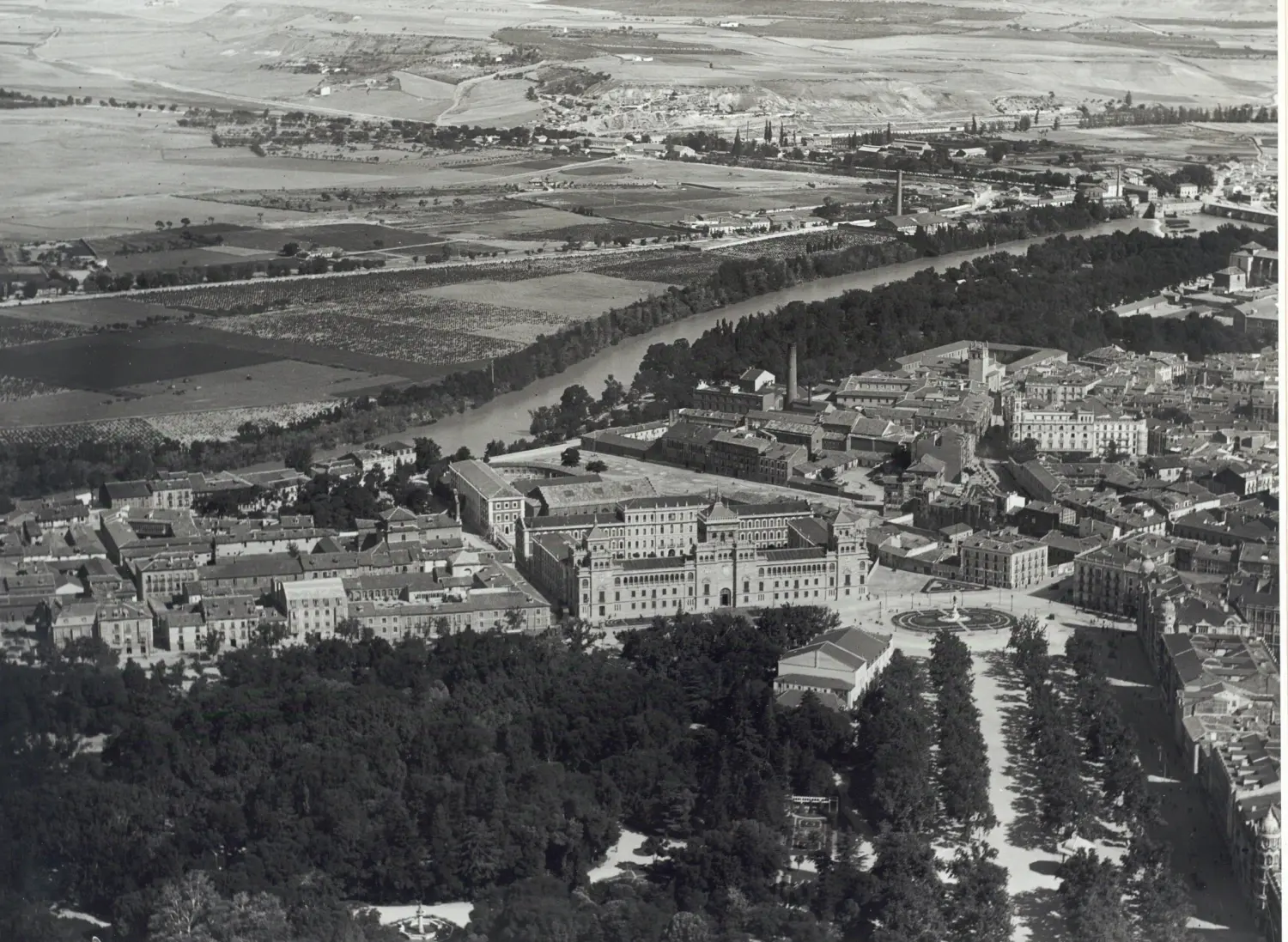 Vista aérea de Valladolid