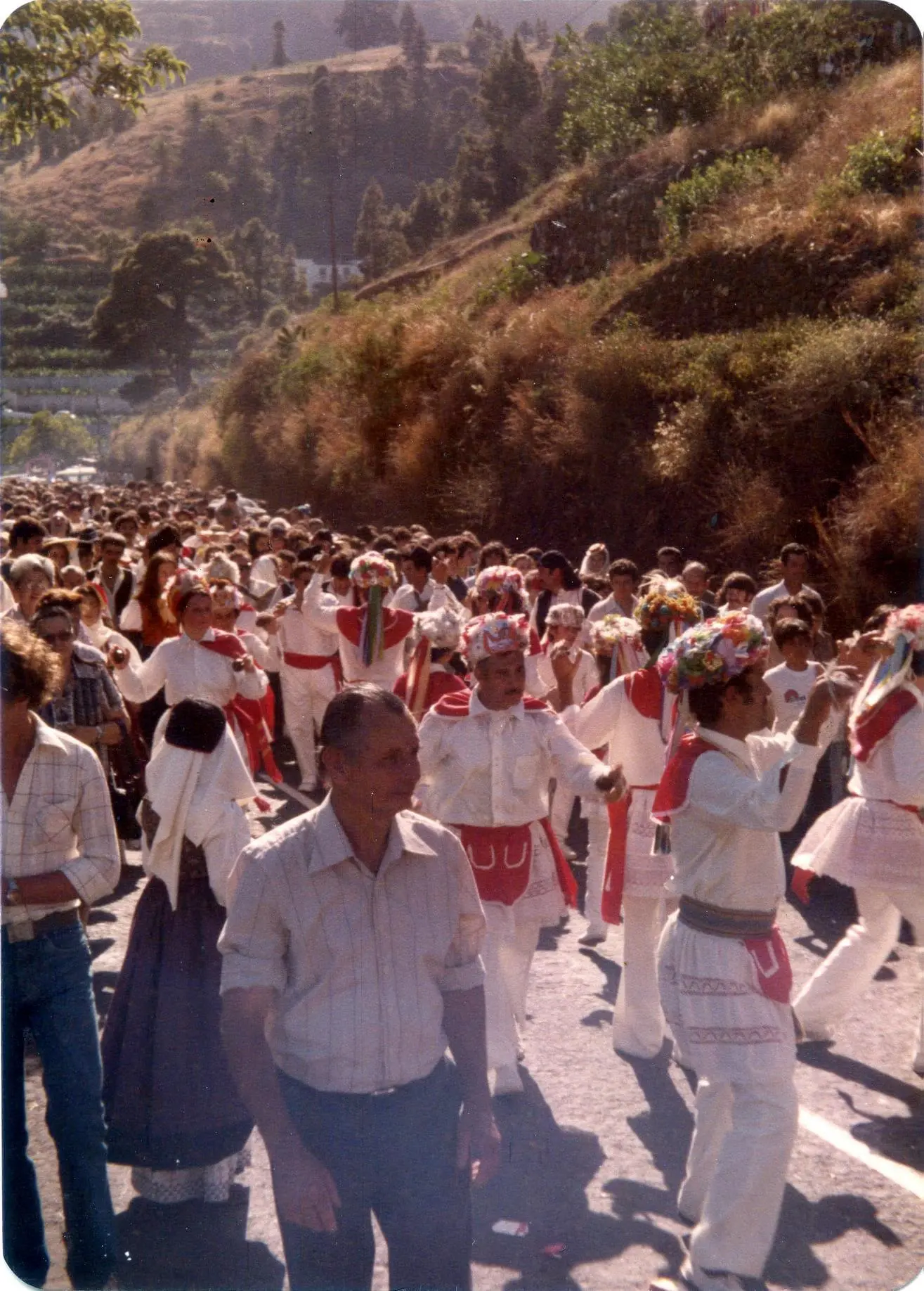 Bajada de La Virgen, 1980