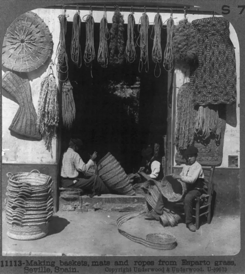 ARTESANOS DEL ESPARTO